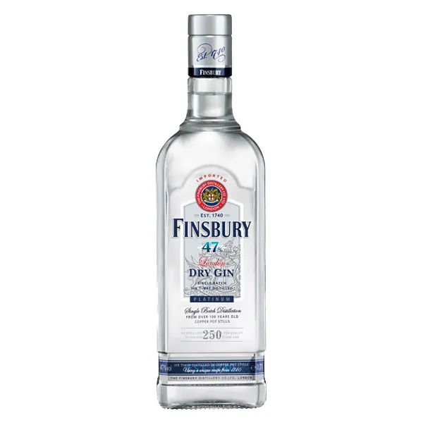 Finsbury London Platinum Dry Gin 0,7L 47% vol