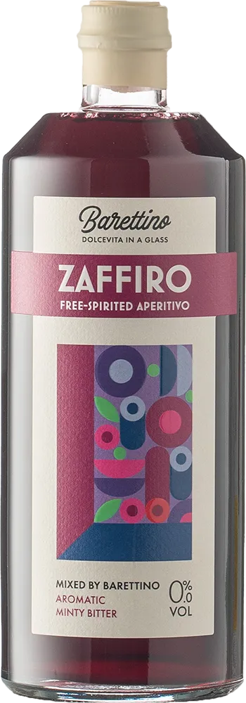 Zaffiro 0,0% Minty Bitter Free Spirited Aperitivo