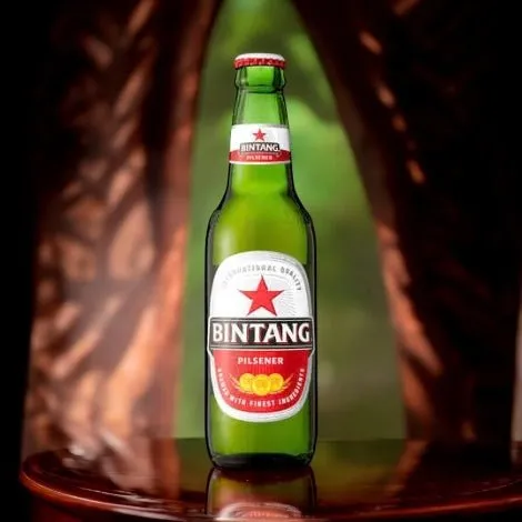 Bintang 0,3l - Das Pils aus Indonesien mit 4,7% Vol.
