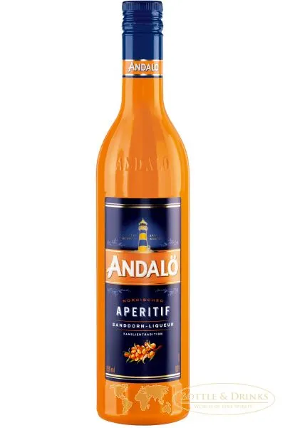 ANDALÖ Original feiner Likör mit Sanddorn 0,7 Liter