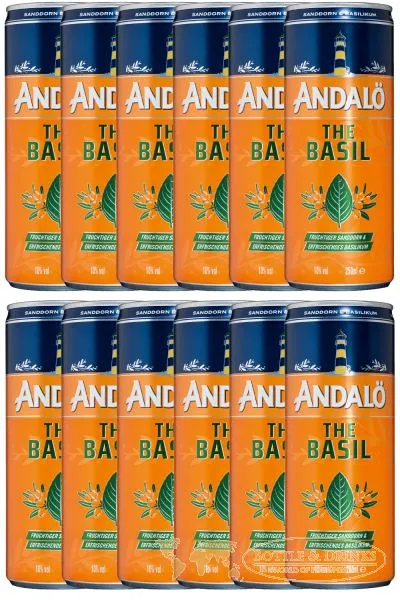 ANDALÖ The Basil 12 x 0,25 Liter