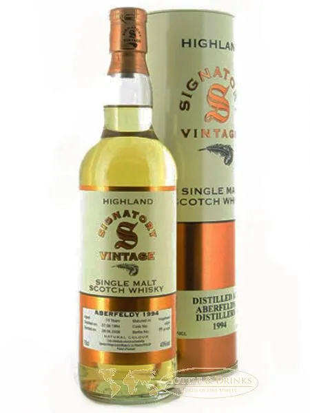 Aberfeldy 1994 Vintage Hogshead Signatory 0,7 Liter
