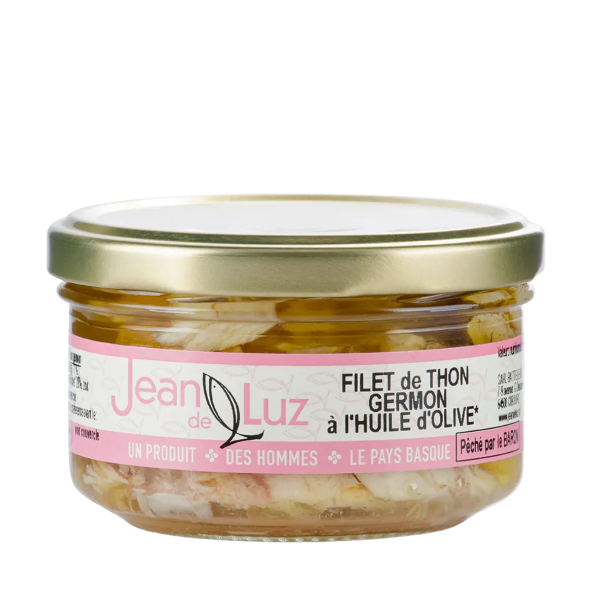 Albacore-Thunfischfilet in Bio-Olivenöl - 140gr