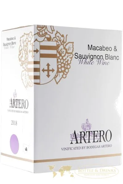 Artero Macabeo Sauvignon Blanc (10618) 5,0 Liter BAG