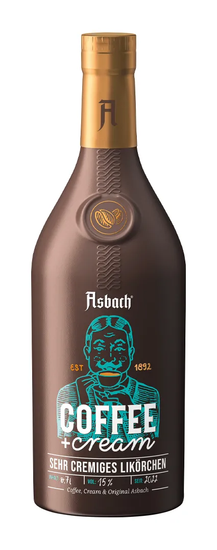 Asbach Uralt Coffee & Cream Likör Alk.15vol.% 0,7l