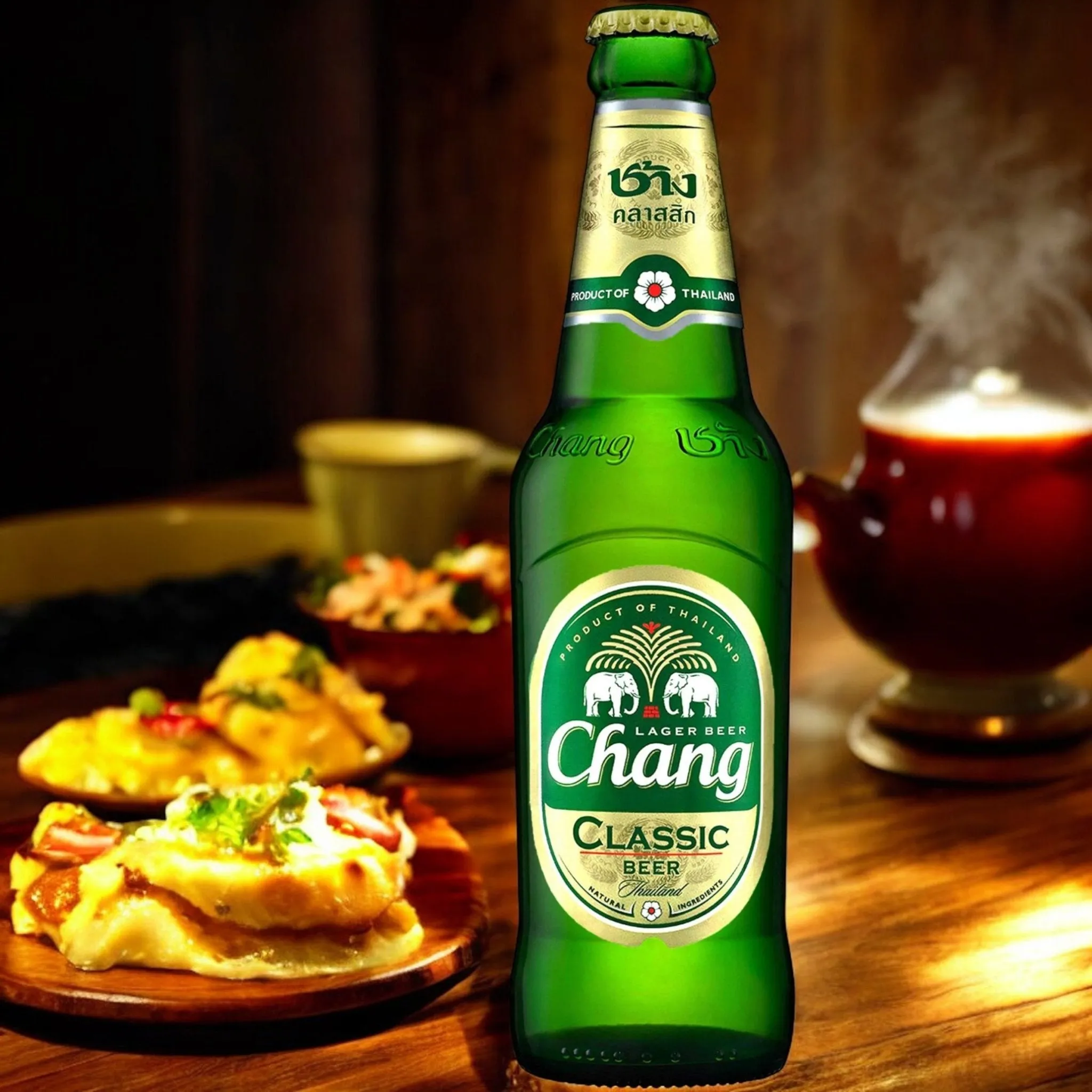 Chang Classic Flasche 0,3l - Die Nr.1 aus Thailand mit 5,0% Vol.