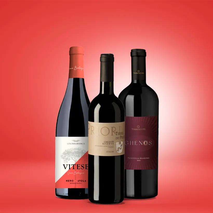 BBQ Rotwein Trio " Feuer & Flamme"