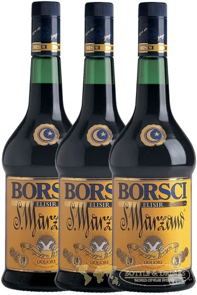 BORSCI San Marzano Kräuterlikör aus Italien 3 x 0,7 Liter