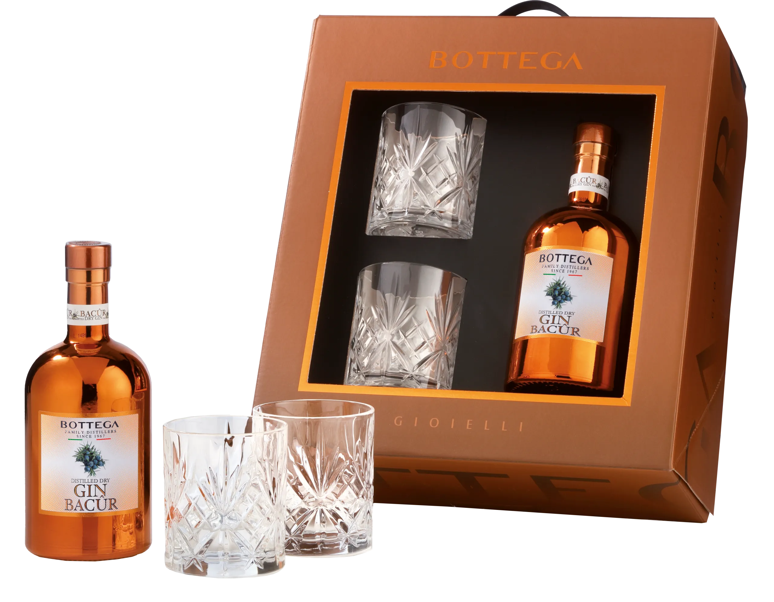 Bacûr Dry Gin Geschenkset