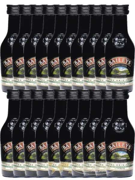 Baileys Cream Sahne aus Irland Whiskylikör 20 x 5 cl