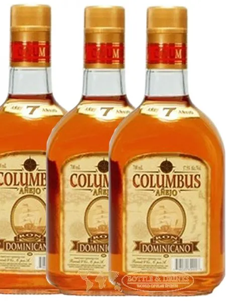 Barcelo Columbus 7 Jahre Dominikanische Republik 3 x 0,7 Liter