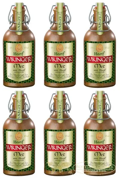 Behn HANF 6 x 0,5 Liter im TONKRUG