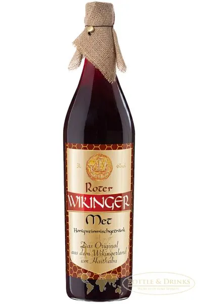 Behn - ROTER - Wikinger Met 3,0 Liter GLASFLASCHE