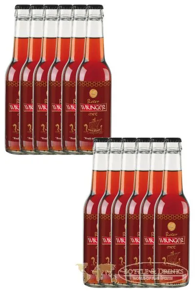 Behn - roter - Wikinger Met 12 x 0,275 Liter (Midiflasche)