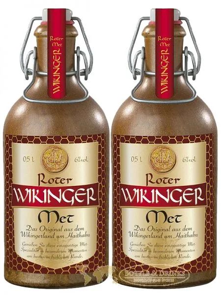Behn roter Wikinger im Tonkrug 2 x 0,5 Liter