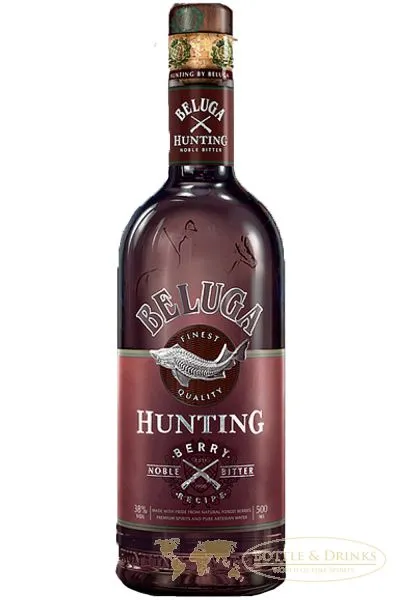 Beluga Hunting BERRY (rotes Label) Kräuterlikör 0,7 Liter