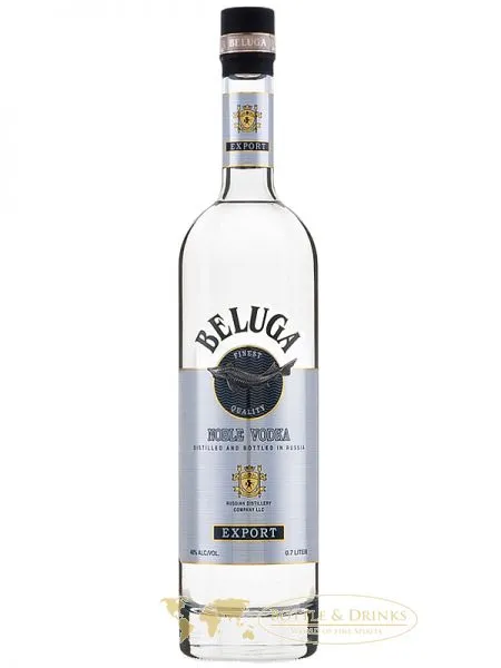 Beluga Noble Russischer Vodka in Lederausstatung 1,0 Liter