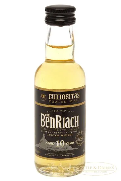 BenRiach 10 Jahre Speyside Malt 0,05 Liter MINIATUR (neue Aufmachung)