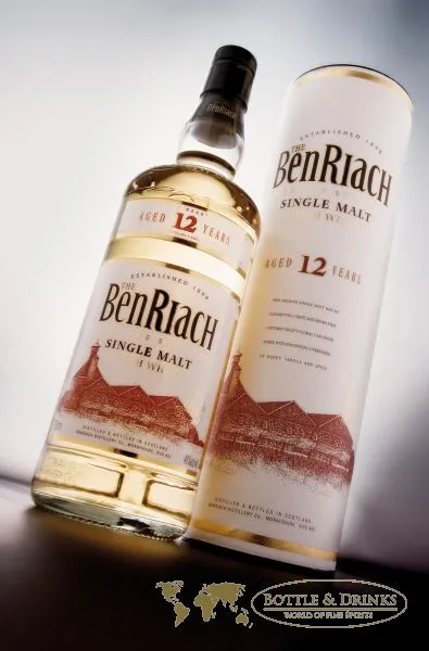 BenRiach 12 Jahre Speyside Single Malt Whisky 0,7 Liter