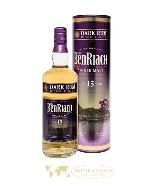 BenRiach 15 Jahre Dark Rum Wood Finish 0,7 Liter
