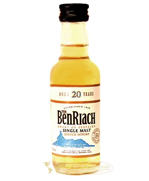 BenRiach 20 Jahre Speyside Single Malt Whisky 5cl