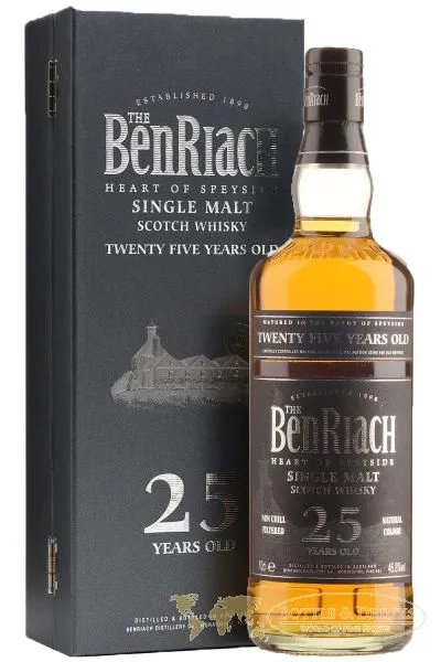BenRiach 25 Jahre (46,8%) Speyside Single Malt Whisky 0,7 Liter