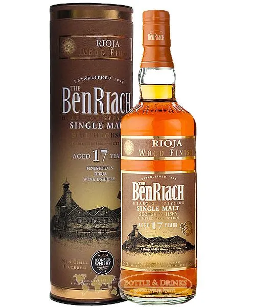 Benriach 17 Jahre Rioja Wood Finish limited Edition 0,7 Liter