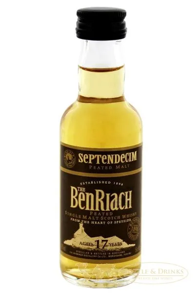 Benriach 17 Jahre Septendecim Edition 0,05 Liter MINIATUR