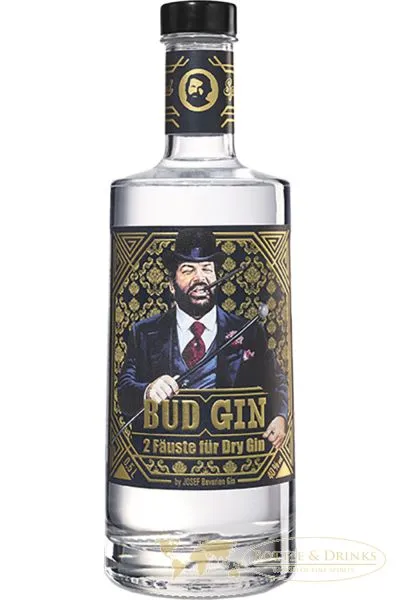 Bud Gin 2 Fäuste für Dry Gin BIO 40 % 0,5 Liter