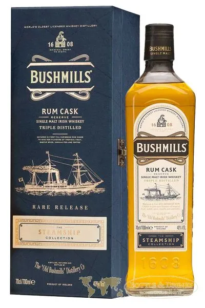 Bushmills Steamship Collection Rum Cask Reserve 0,7 Liter