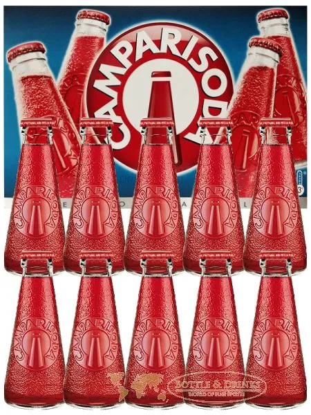 Campari Soda aus Italien 10 x 9,8 cl