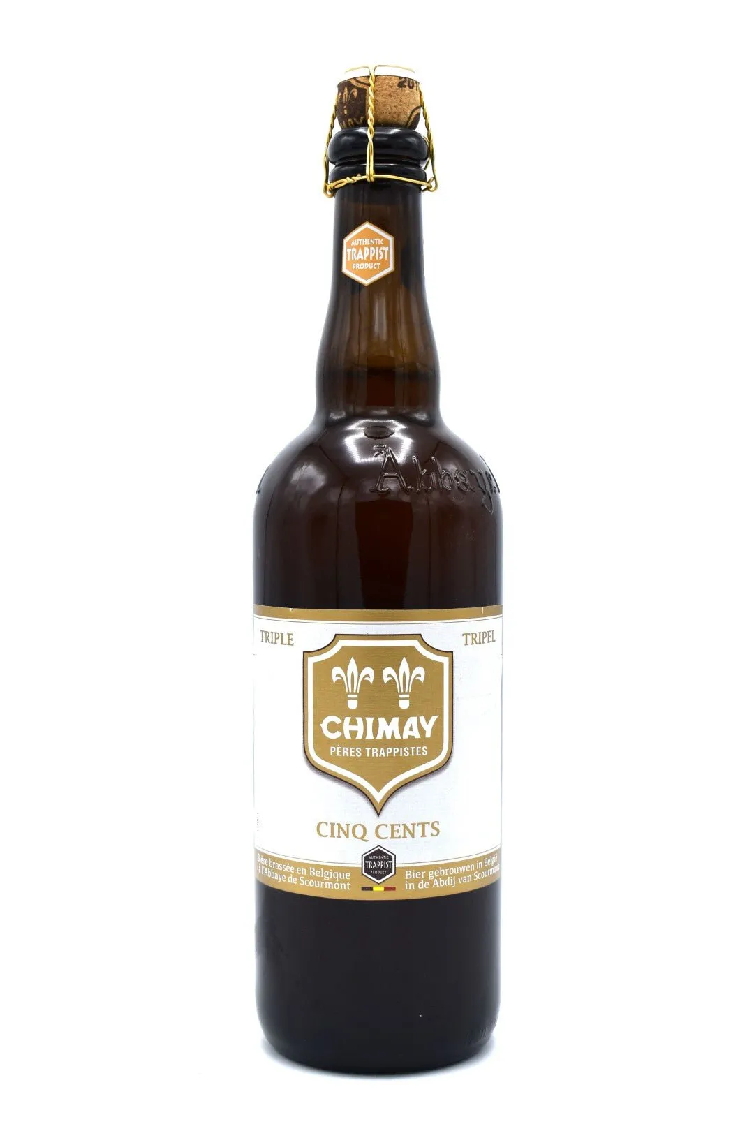 Chimay Cinq Cents 0,75 l – Belgisches Trappistenbier mit 8% Vol.