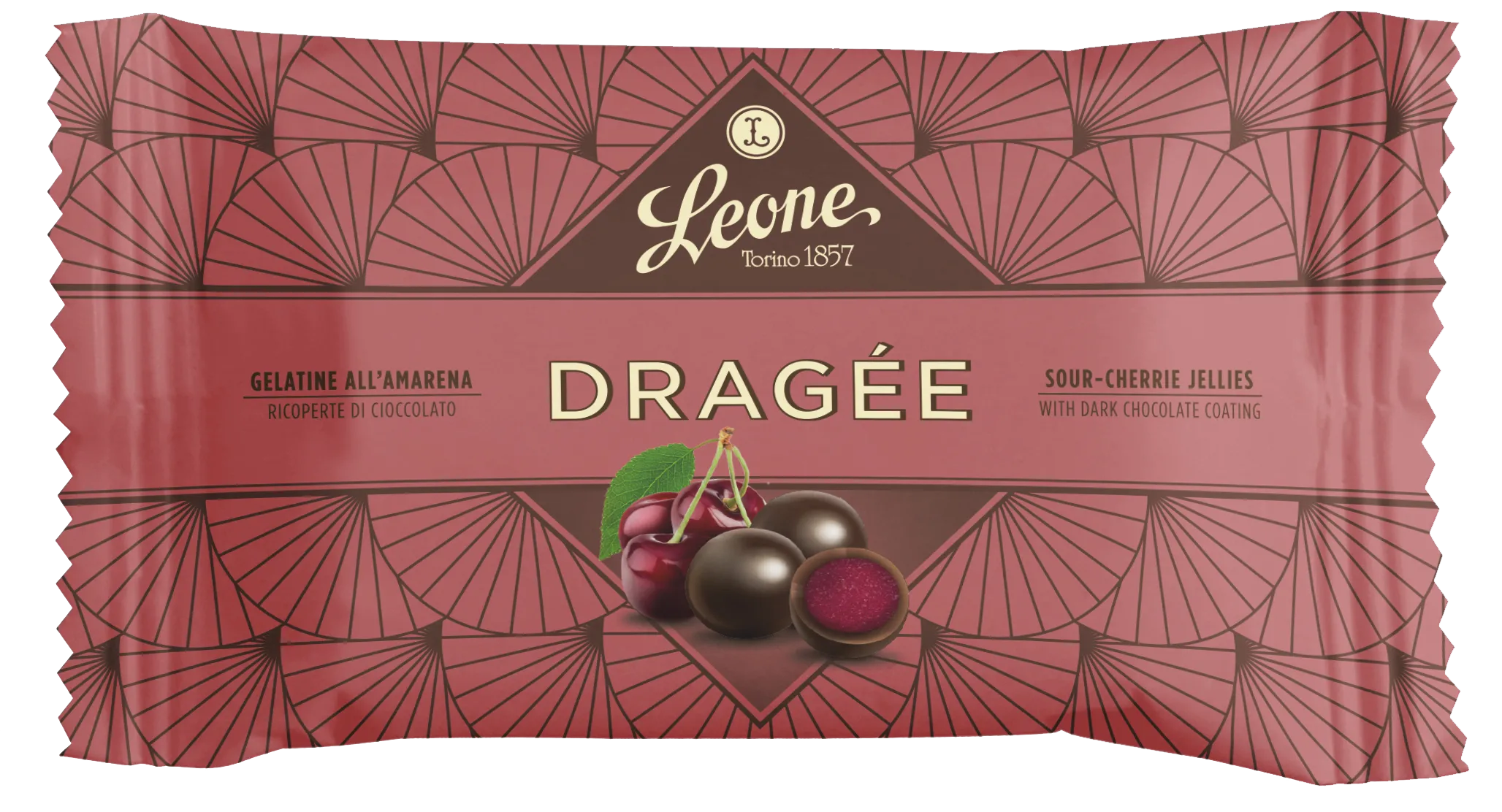 Sauerkirsch Gelées mit Schokoladenüberzug 35g