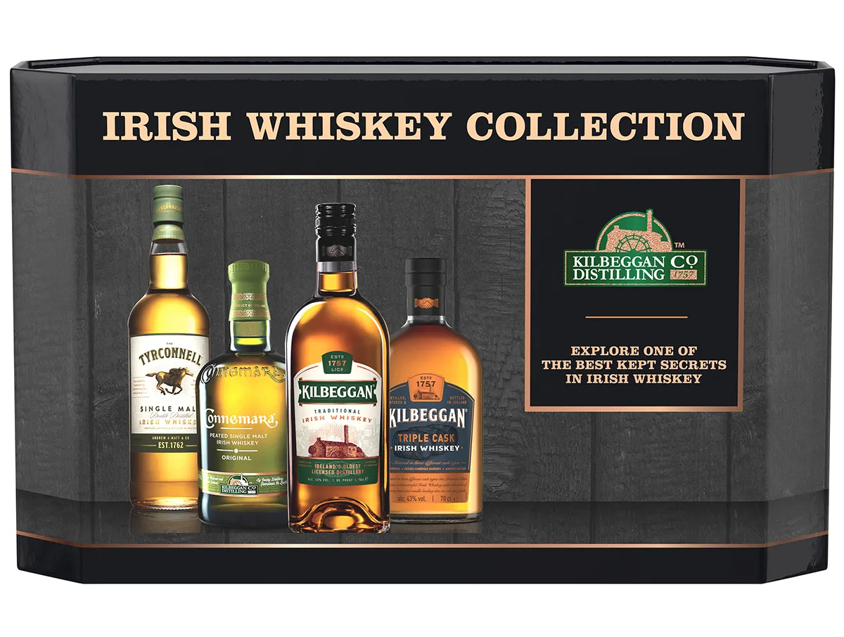 Cooley Irish Whiskey Minis Alk.40vol.% 4x0,05l