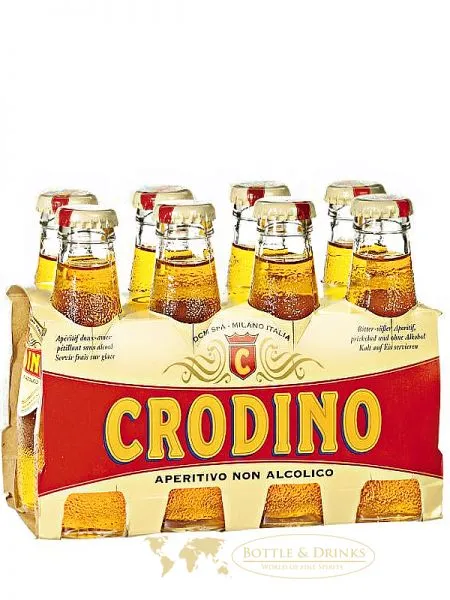 Crodino Bitter Aperitif Italien 8 x 98 ml