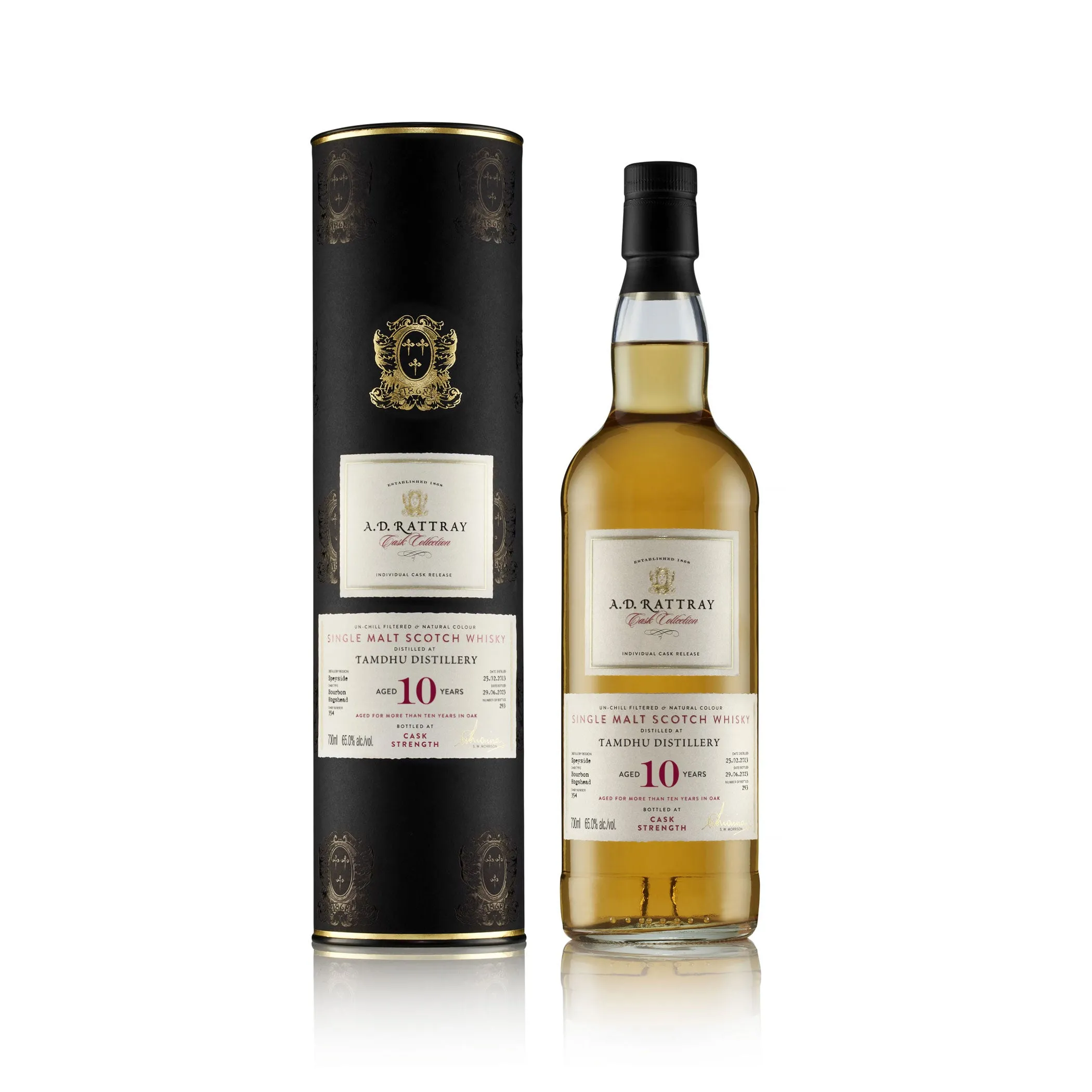 Tamdhu 2013 - 10 Jahre - Bourbon Hogshead - A.D. Rattray - Single Malt Scotch Whisky