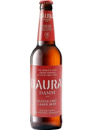Daura Damm 330 ml – glutenfreier Biergenuss aus Barcelona mit 5,4% Vol.