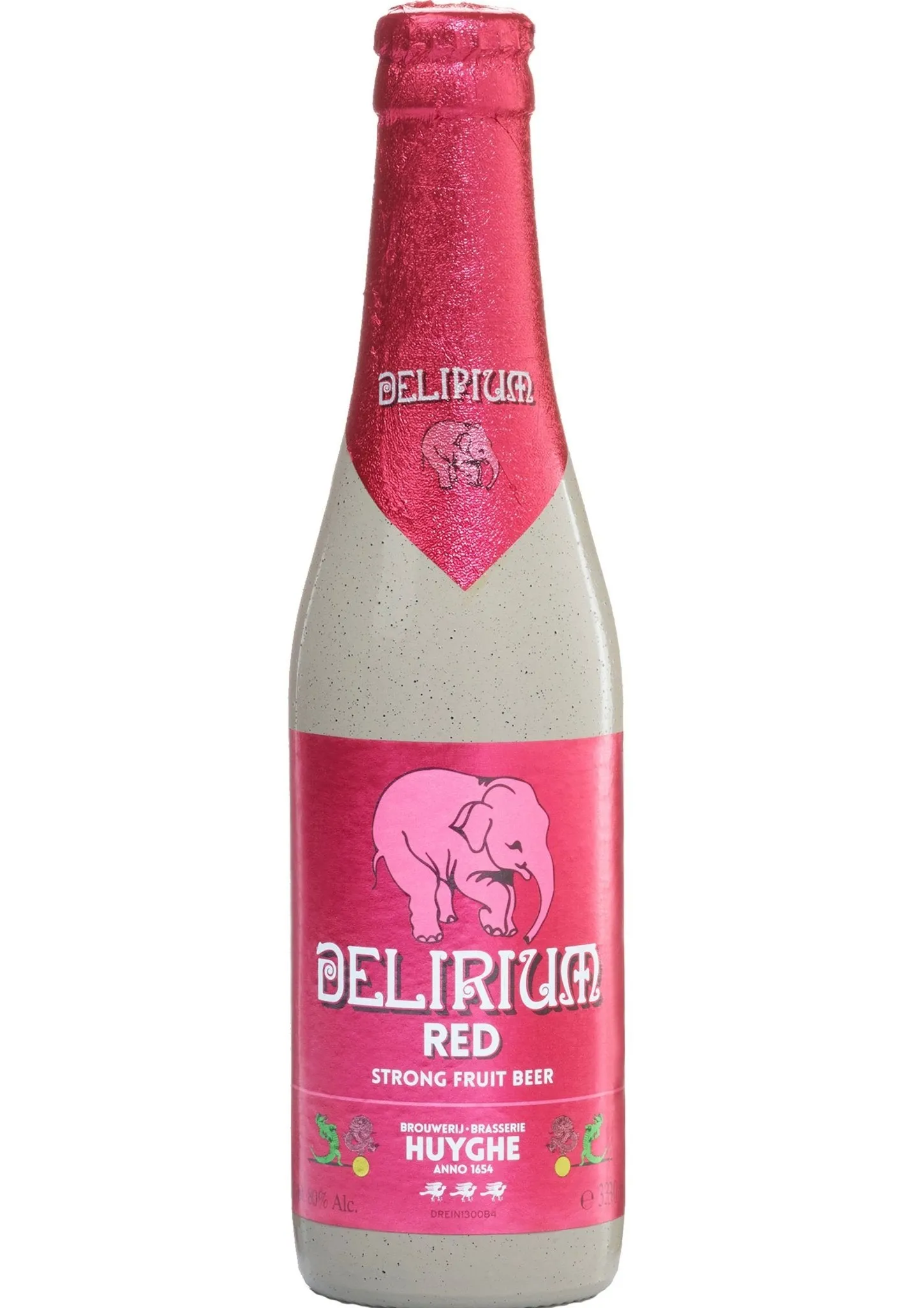 Delirium Red 0,33l- Starkbier - Fruchtbier aus Belgien mit 8% Vol.