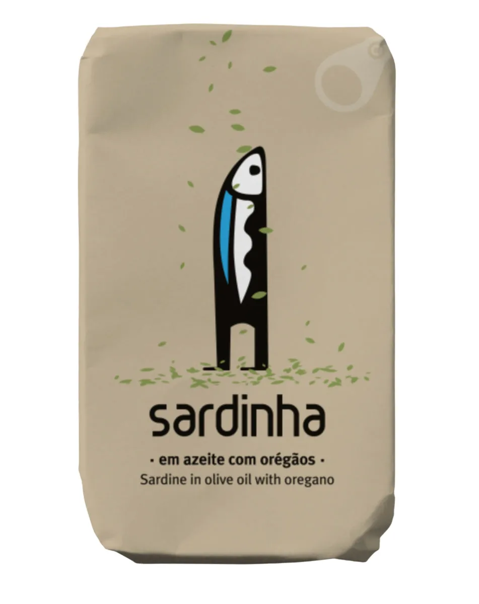 Sardinen in Olivenöl mit Oregano