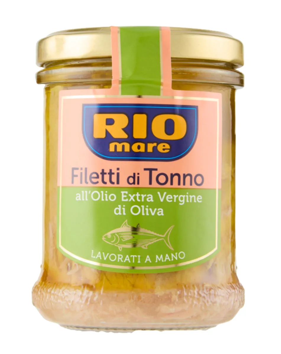 Thunfischfilets in nativem Olivenöl extra