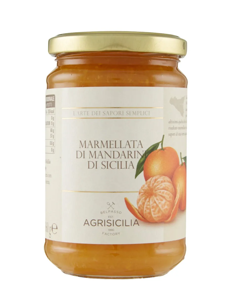 Marmellata di Mandarini di Sicilia 360 g