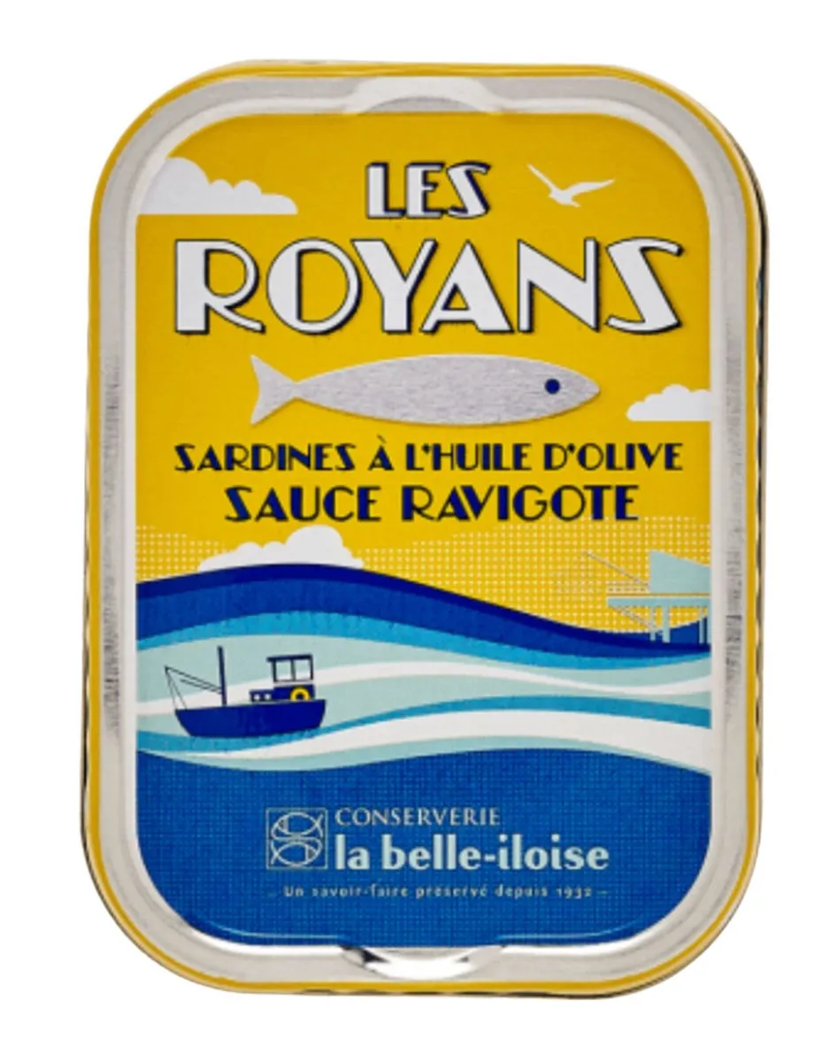 Sardines Les Royans à la Sauce Ravigote