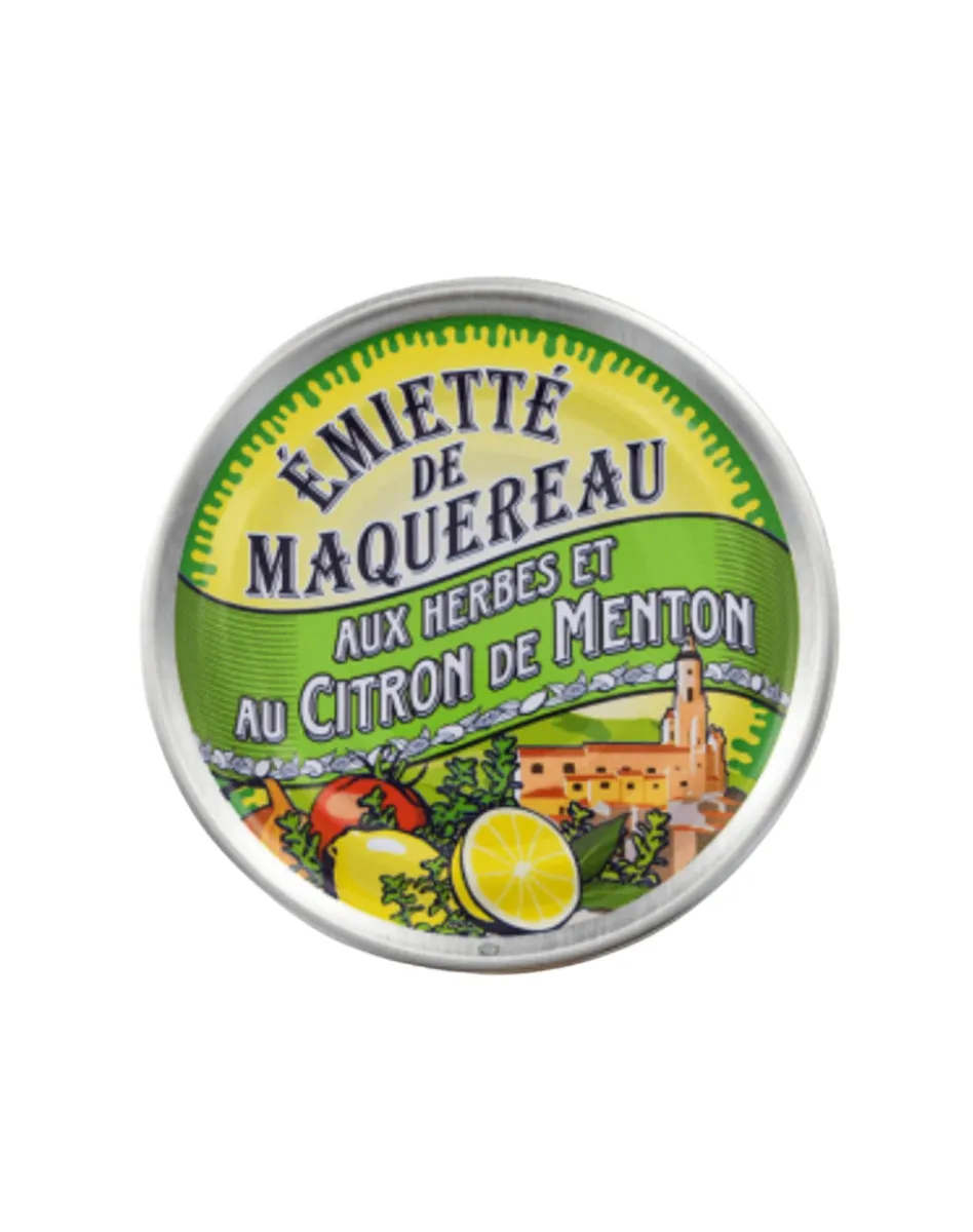Émietté de Makrele mit Kräutern und Zitronen aus Menton