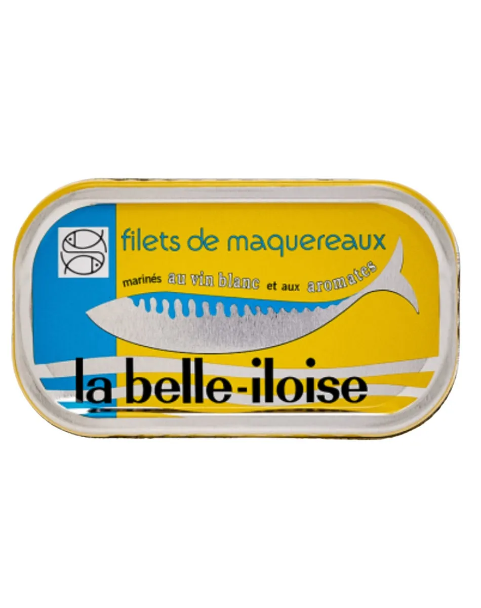 Makrelenfilets mariniert in Weißwein und Aromaten