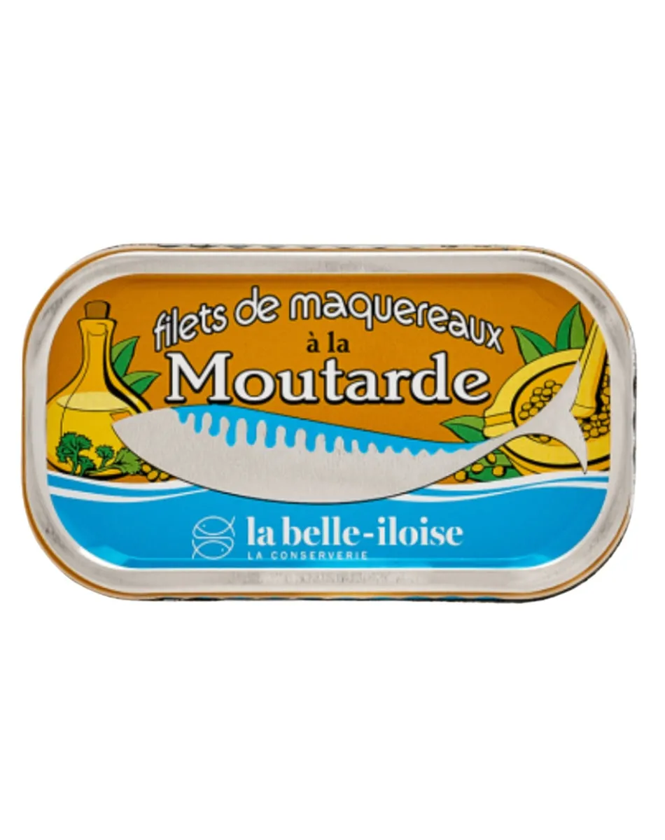 Makrelenfilets in Senfsauce