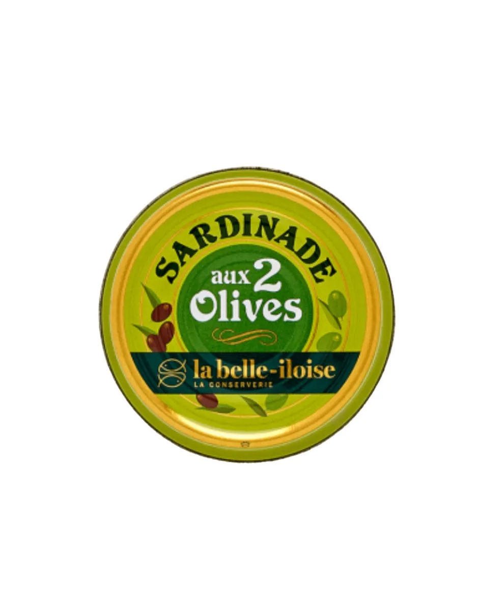 Sardinenpaste mit grünen & schwarzen Oliven