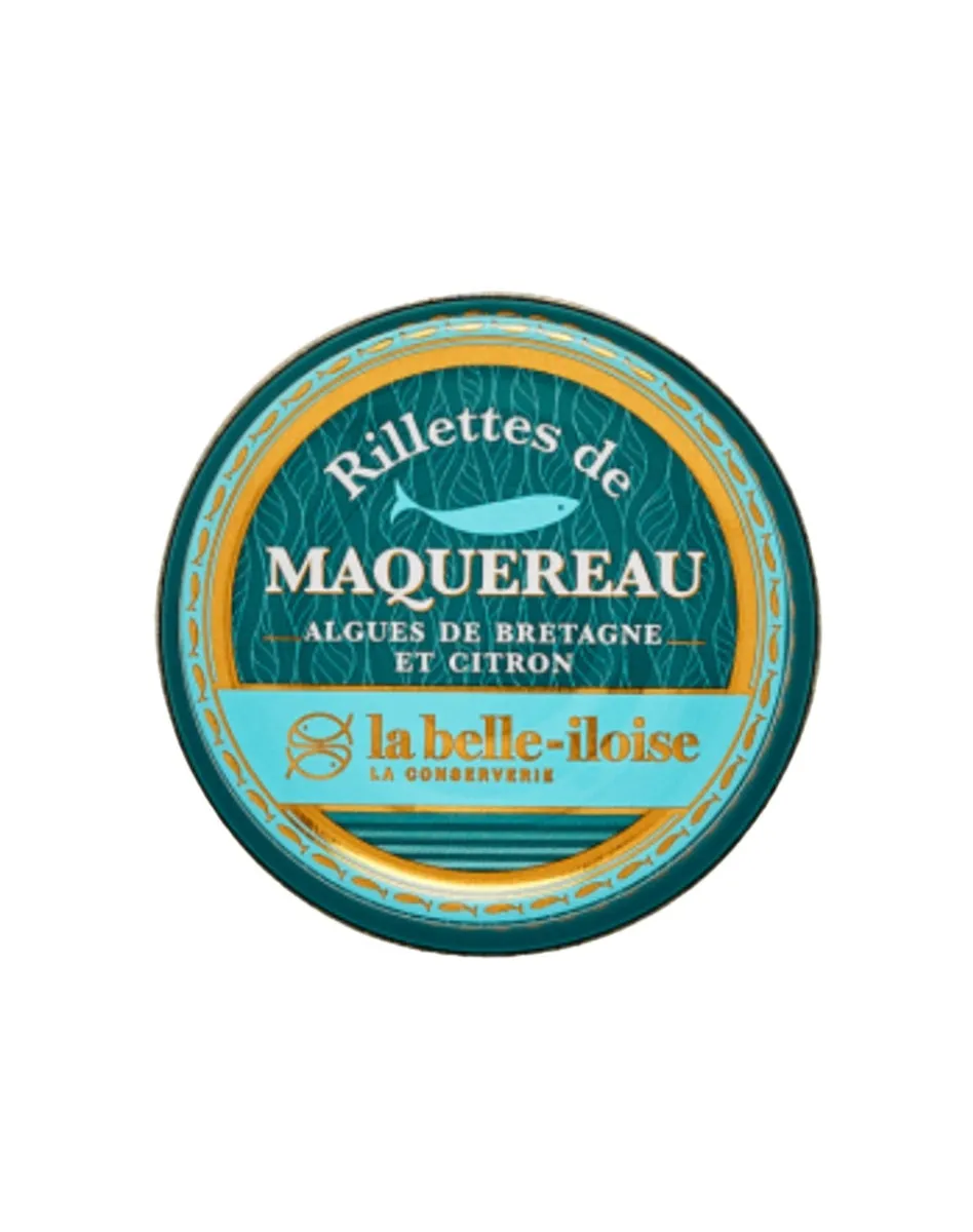 Makrelen-Rillettes mit Bretagne-Algen & Zitrone