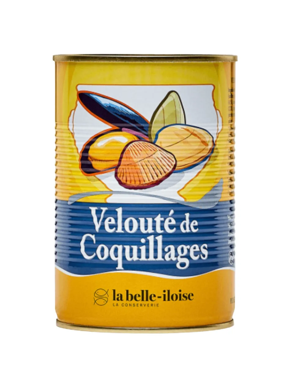 Cremige Schalentiersuppe (Velouté de Coquillages)