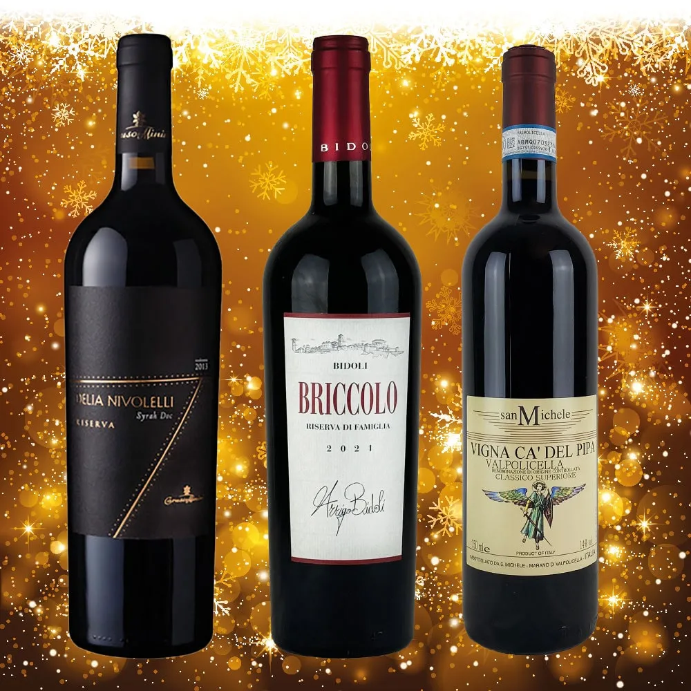 Weihnachtsweine 2024 Rot (6 Fl.) - frei Haus