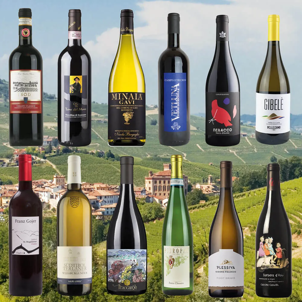 Bremers italienische Weinreise 2024/25 (12 Fl.) - frei Haus